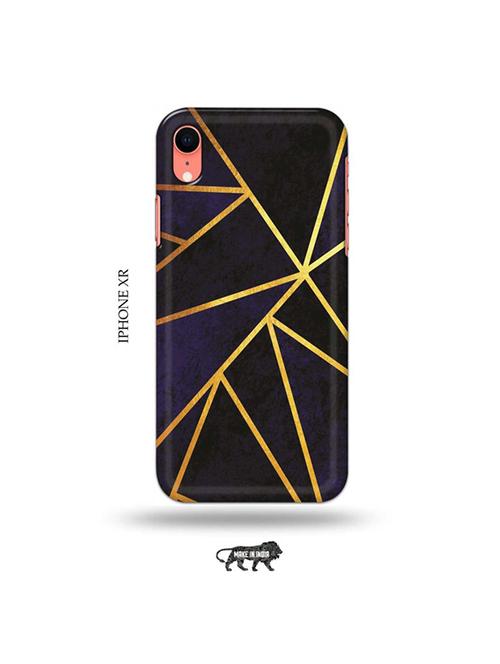 vertical gold strips back cover compatible with iphone xr - 19031778 - Very Small Image - 1
