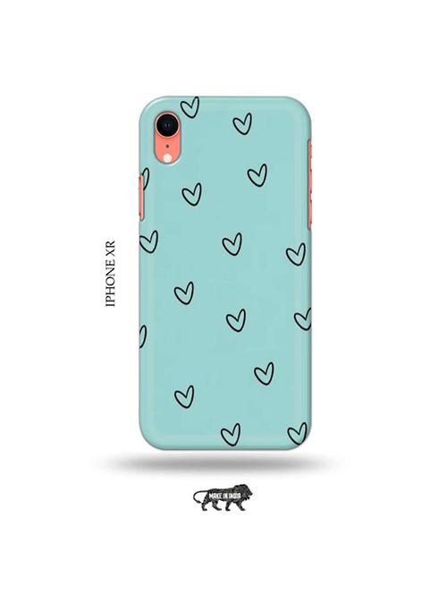 hearts back cover compatible with iphone xr - 19031810 - Very Small Image - 1