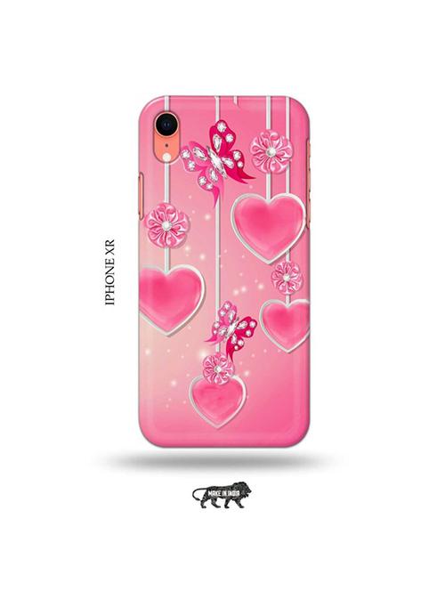 hearts back cover compatible with iphone xr - 19031813 - Very Small Image - 1