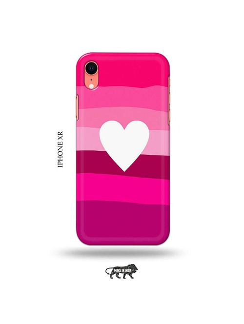 heart back cover compatible with iphone xr - 19031817 - Very Small Image - 1