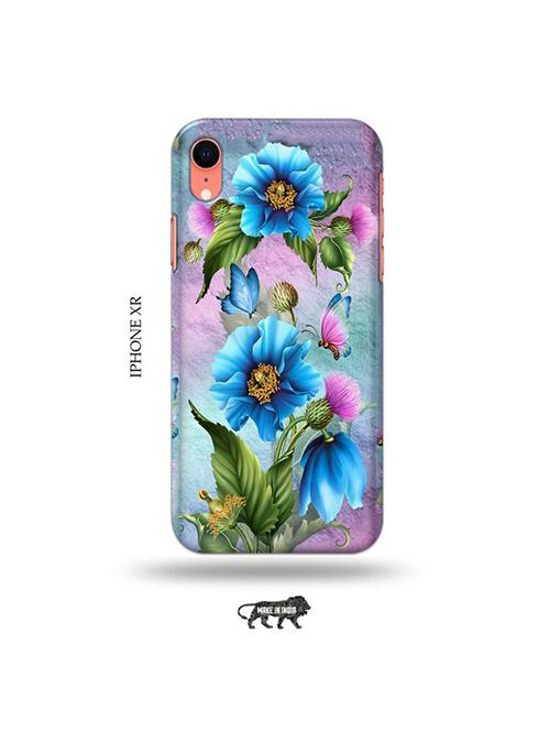 floral back cover compatible with iphone xr - 19031823 - Very Small Image - 1