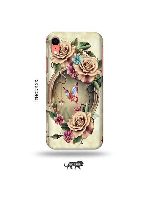 floral back cover compatible with iphone xr - 19031824 - Very Small Image - 1