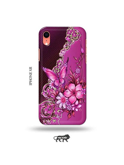 flowers back cover compatible with iphone xr - 19031829 - Very Small Image - 1