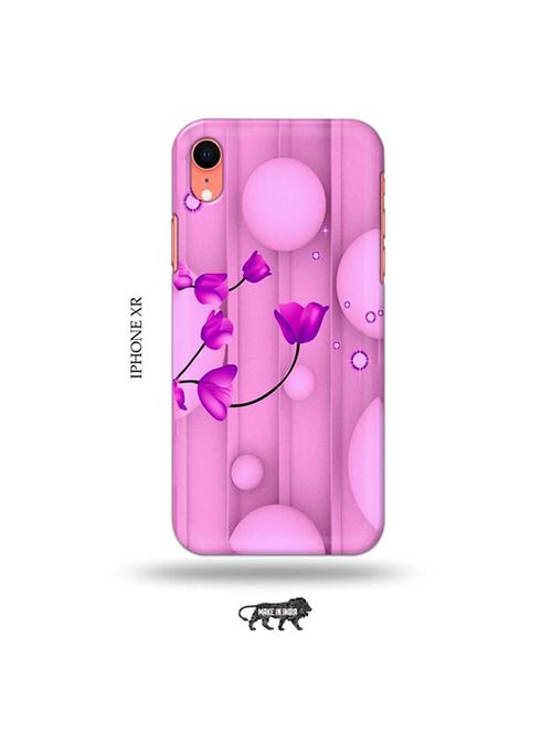 flowers back cover compatible with iphone xr - 19031831 - Very Small Image - 1