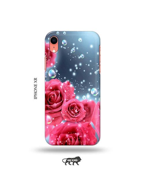 flowers back cover compatible with iphone xr - 19031832 - Very Small Image - 1