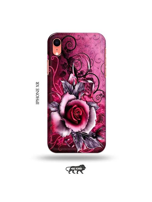 flowers back cover compatible with iphone xr - 19031834 - Very Small Image - 1