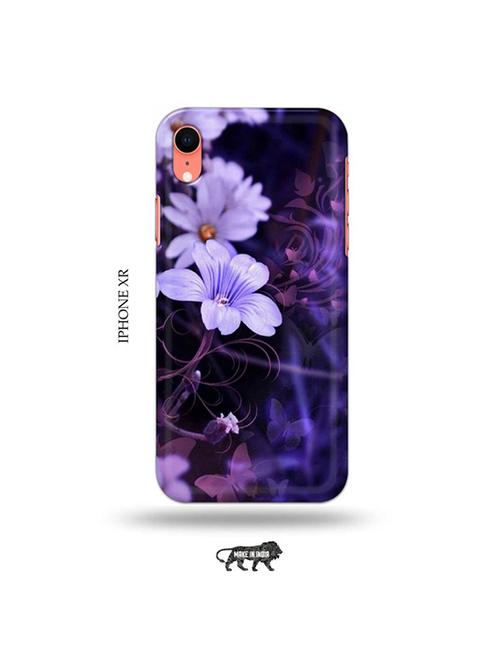flowers back cover compatible with iphone xr - 19031835 - Very Small Image - 1