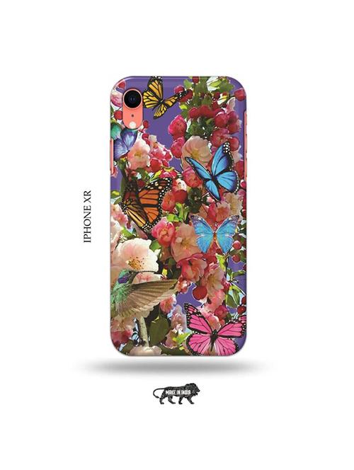 flowers back cover compatible with iphone xr - 19031843 - Very Small Image - 1