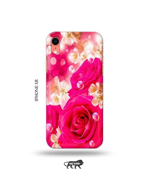 flowers back cover compatible with iphone xr - 19031846 - Very Small Image - 1