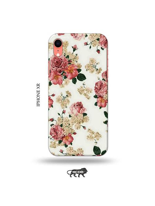 flowers back cover compatible with iphone xr - 19031851 - Very Small Image - 1