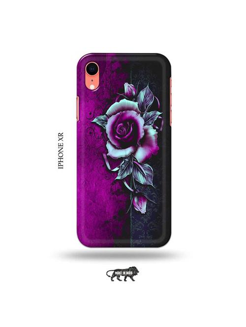 flowers back cover compatible with iphone xr - 19031855 - Very Small Image - 1