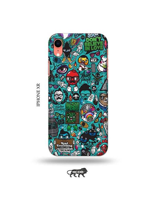 zombies dope back cover compatible with iphone xr - 19031863 - Very Small Image - 1