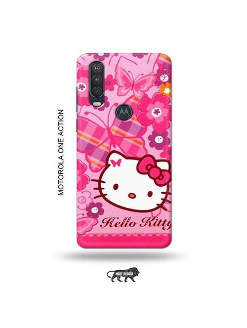 tweakymod designer printed hard case | cute girl back cover compatible with motorola one action - 19032518 - Very Small Image - 1