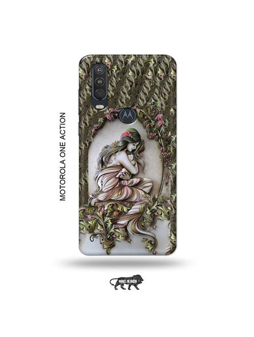 tweakymod designer printed hard case | mom memoriol back cover compatible with motorola one action - 19032526 - Very Small Image - 1