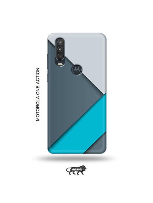 colour strips back cover compatible with motorola one action - 19032565 - Very Small Image - 1
