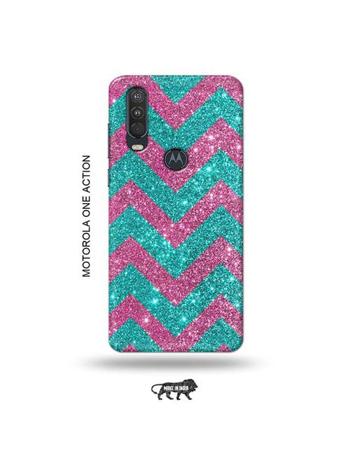 tweakymod designer printed hard case | colourfull back cover compatible with motorola one action - 19032674 - Very Small Image - 1