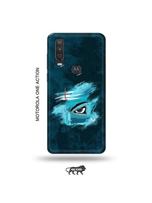 tweakymod designer printed hard case | lord shiva back cover compatible with motorola one action - 19032688 - Very Small Image - 1