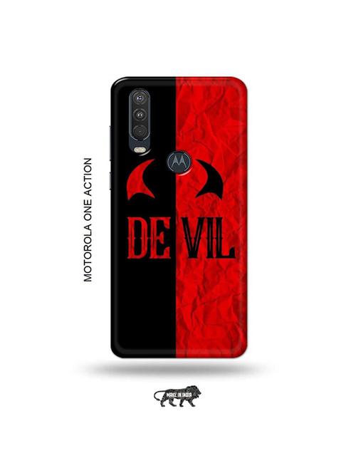 devil back cover compatible with motorola one action - 19032727 - Very Small Image - 1