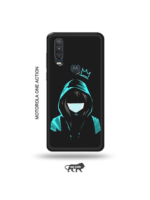 tweakymod designer printed hard case | queen girl back cover compatible with motorola one action - 19032783 - Very Small Image - 1