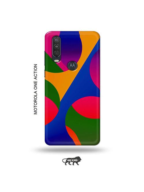 tweakymod designer printed hard case | abstract back cover compatible with motorola one action - 19032804 - Very Small Image - 1