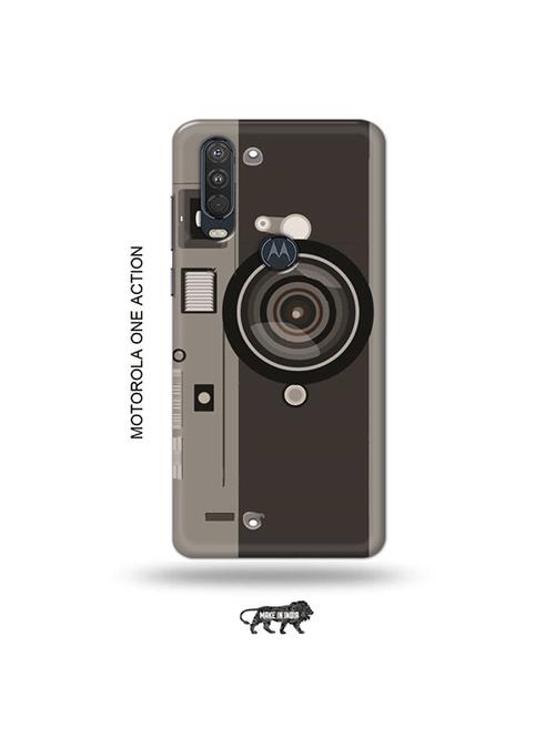 tweakymod designer printed hard case | camera lense back cover compatible with motorola one action - 19032926 - Very Small Image - 1