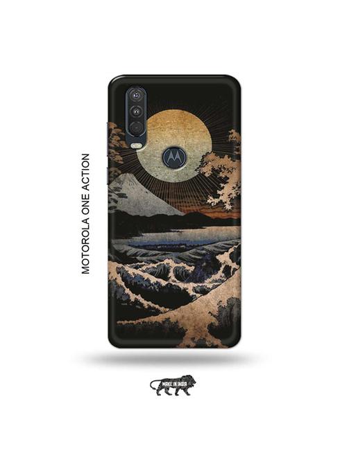 tweakymod designer printed hard case | ancient world back cover compatible with motorola one action - 19032927 - Very Small Image - 1