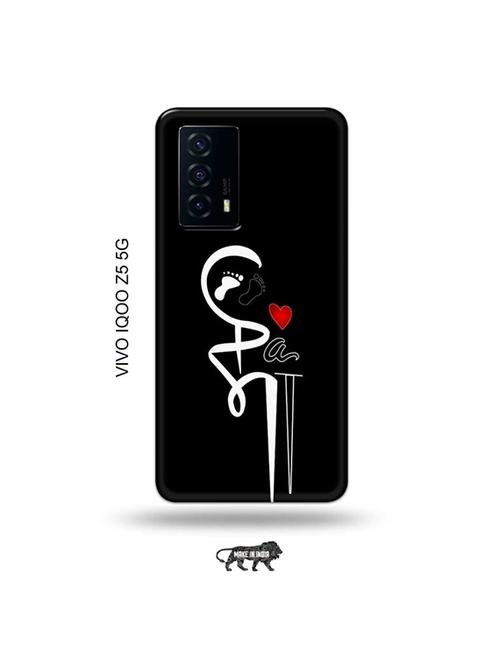 tweakymod designer printed hard case | maa back cover compatible with vivo iqoo z5 5g - 19033465 - Very Small Image - 1