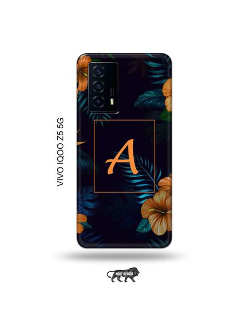floral a back cover compatible with vivo iqoo z5 5g - 19033523 - Very Small Image - 1
