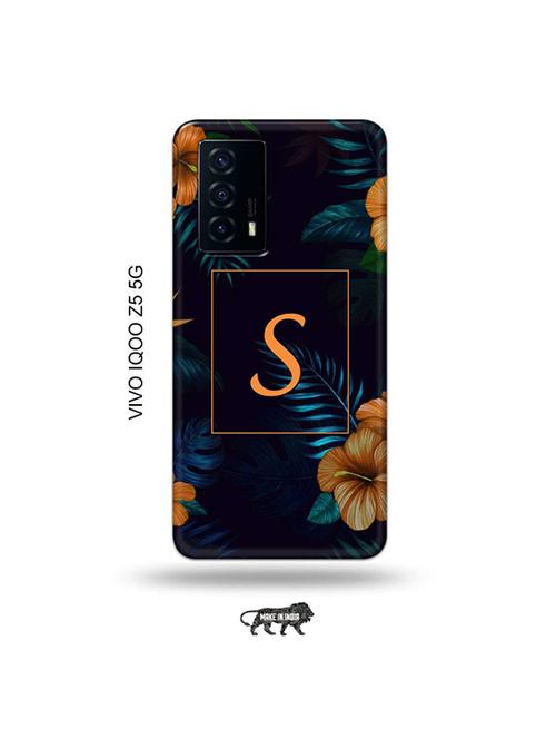 tweakymod designer printed hard case | floral s back cover compatible with vivo iqoo z5 5g - 19033541 - Very Small Image - 1