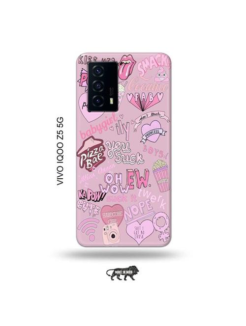 baby girl back cover compatible with vivo iqoo z5 5g - 19033558 - Very Small Image - 1