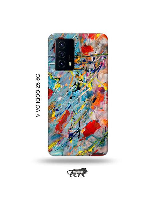 tweakymod designer printed hard case | abstract back cover compatible with vivo iqoo z5 5g - 19033591 - Very Small Image - 1