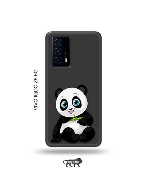 tweakymod designer printed hard case | cute panda back cover compatible with vivo iqoo z5 5g - 19033628 - Very Small Image - 1