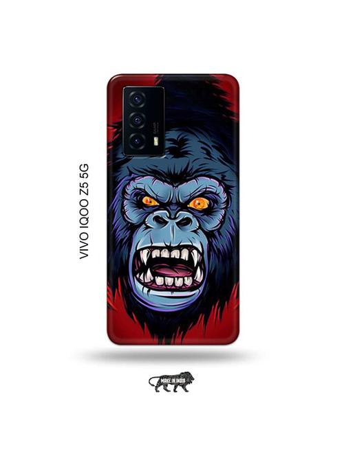 tweakymod designer printed hard case | king ape back cover compatible with vivo iqoo z5 5g - 19033632 - Very Small Image - 1