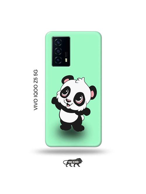 tweakymod designer printed hard case | panda back cover compatible with vivo iqoo z5 5g - 19033650 - Very Small Image - 1
