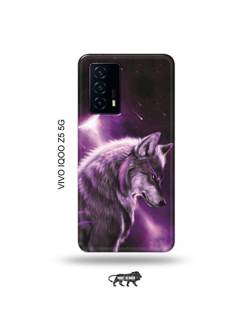 tweakymod designer printed hard case | fox back cover compatible with vivo iqoo z5 5g - 19033662 - Very Small Image - 1