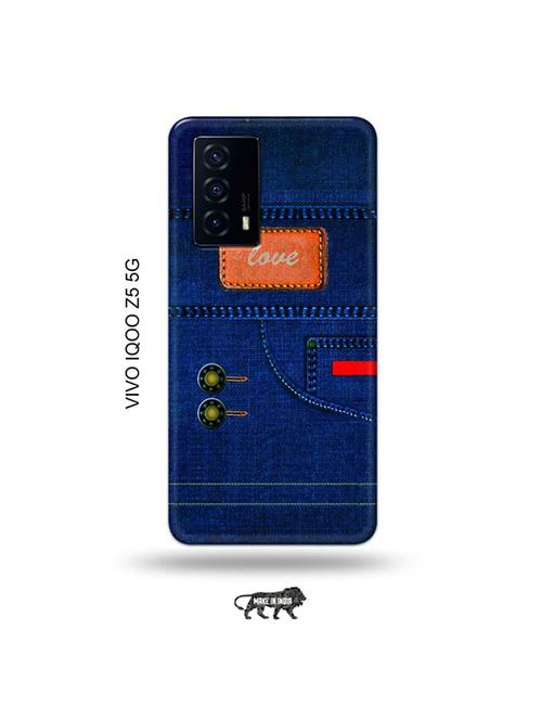 jeans love back cover compatible with vivo iqoo z5 5g - 19033700 - Very Small Image - 1