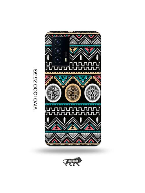 tweakymod designer printed hard case | kalankaari back cover compatible with vivo iqoo z5 5g - 19033705 - Very Small Image - 1