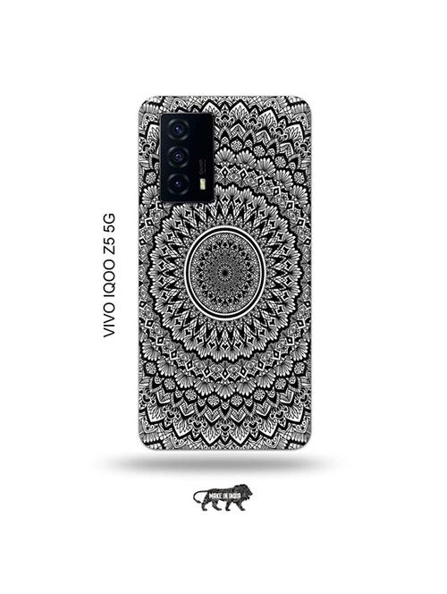 tweakymod designer printed hard case | aztec back cover compatible with vivo iqoo z5 5g - 19033708 - Very Small Image - 1