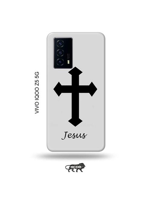 jesus cross back cover compatible with vivo iqoo z5 5g - 19033734 - Very Small Image - 1