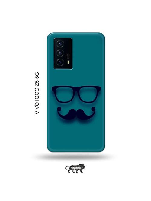 mustache back cover compatible with vivo iqoo z5 5g - 19033763 - Very Small Image - 1