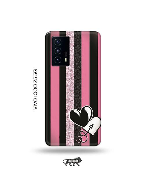 hearts back cover compatible with vivo iqoo z5 5g - 19033826 - Very Small Image - 1