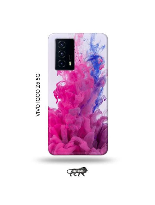 water pink back cover compatible with vivo iqoo z5 5g - 19033835 - Very Small Image - 1