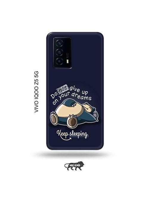 dreams quote back cover compatible with vivo iqoo z5 5g - 19033843 - Very Small Image - 1