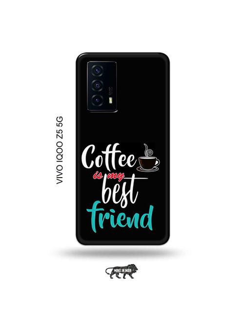 coffee is my best friend back cover compatible with vivo iqoo z5 5g - 19033848 - Very Small Image - 1