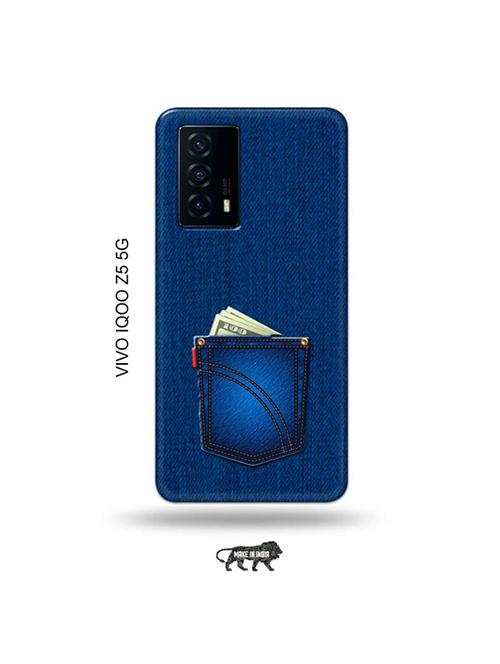 jeans back cover compatible with vivo iqoo z5 5g - 19033863 - Very Small Image - 1