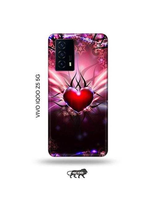 heart back cover compatible with vivo iqoo z5 5g - 19033867 - Very Small Image - 1
