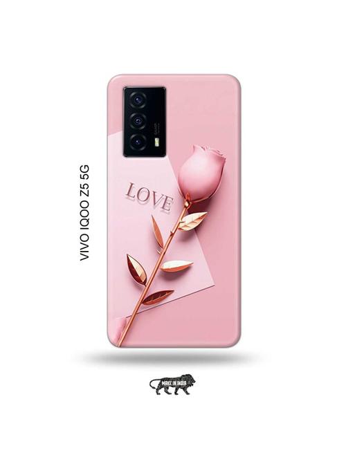 flower love back cover compatible with vivo iqoo z5 5g - 19033891 - Very Small Image - 1