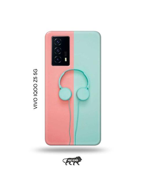 hipster headset back cover compatible with vivo iqoo z5 5g - 19033958 - Very Small Image - 1