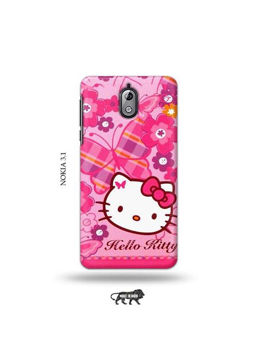 tweakymod designer printed hard case | cute girl back cover compatible with nokia 3.1 - 19034075 - Very Small Image - 1