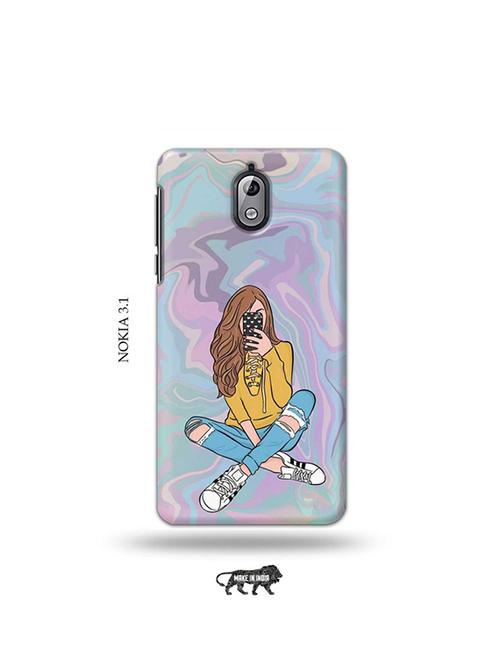 eiffel tower back cover compatible with nokia 3.1 - 19034076 - Very Small Image - 1